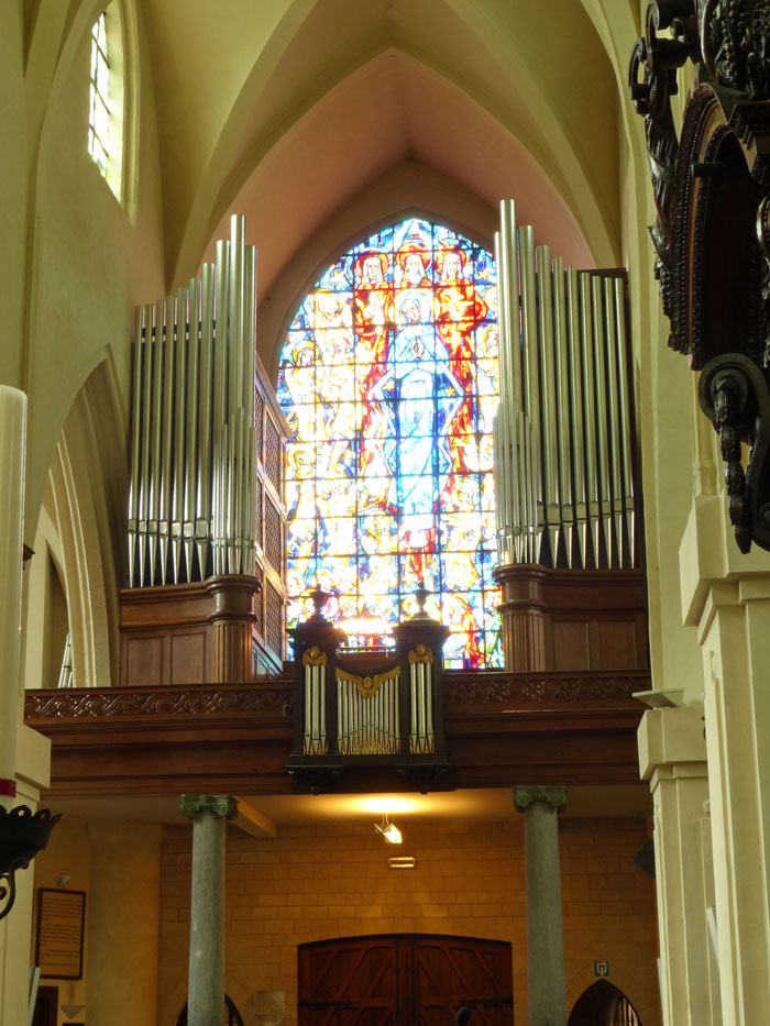 Orgue de l'église Saint-Nicolas de Bruxelles (Belgique)